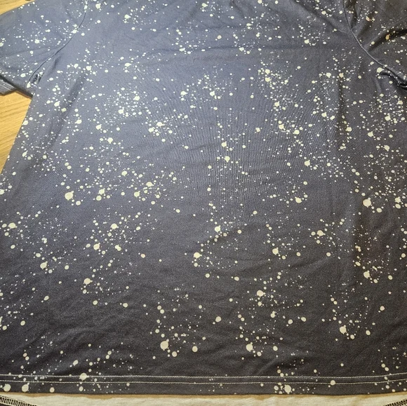 Thick Thighs and Spooky Vibes' Graphic Tee - Navy & White - Picture 3 of 5